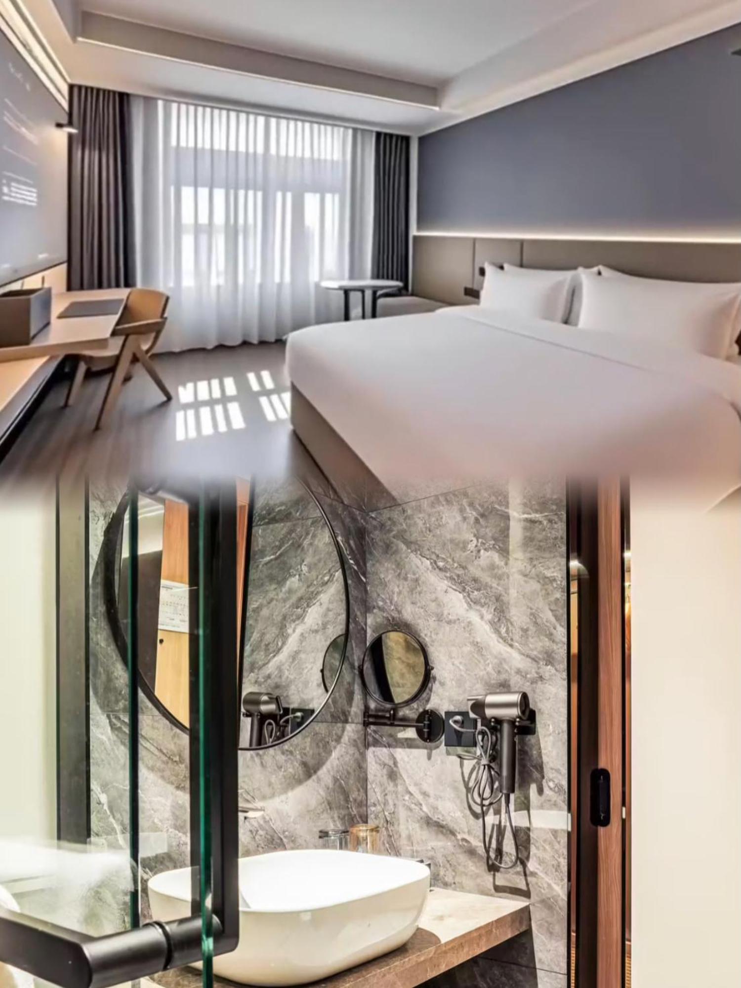Luyue Hotel Movie Hotel Huaqiangbei Convention And Exhibition Center Branch เซินเจิ้น ภายนอก รูปภาพ