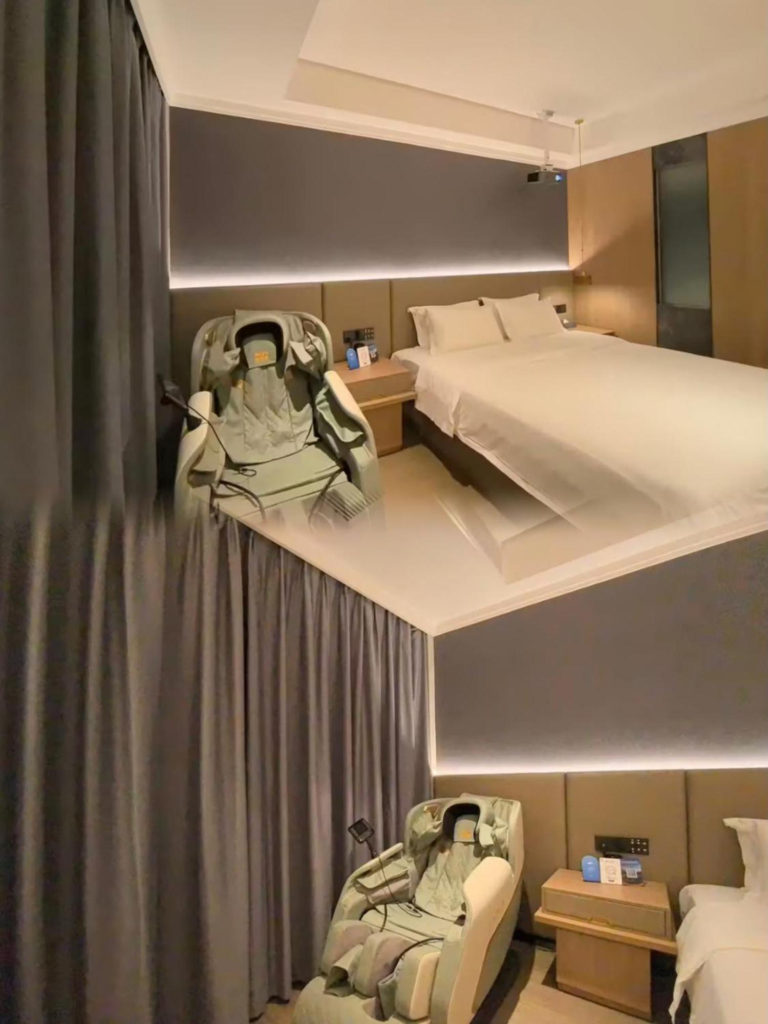 Luyue Hotel Movie Hotel Huaqiangbei Convention And Exhibition Center Branch เซินเจิ้น ภายนอก รูปภาพ